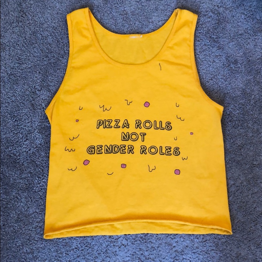 Dope “Pizza Rolls Not Gender Roles” Shirt!